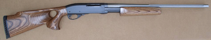 ASI Heavy Thumbhule Barrel 7600 rifle